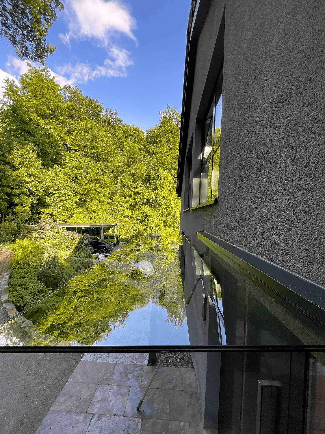 Fenster nach der Reinigung
